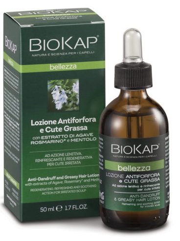 BIOKAP BELLEZZA LOZIONE ANTIFORFORA E CUTE GRASSA 50 ML BIOSLINE - Gruppofarmastore.it