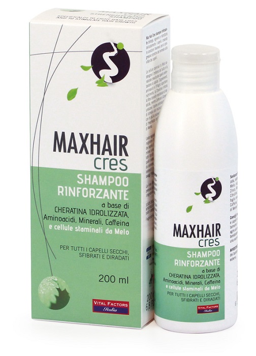 MAX HAIR CRES SH RINF 200ML - Gruppofarmastore.it