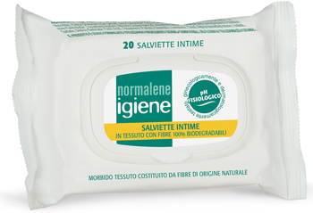 NORMALENE IGIENE SALVIETTE INTIME 20 PEZZI - Gruppofarmastore.it