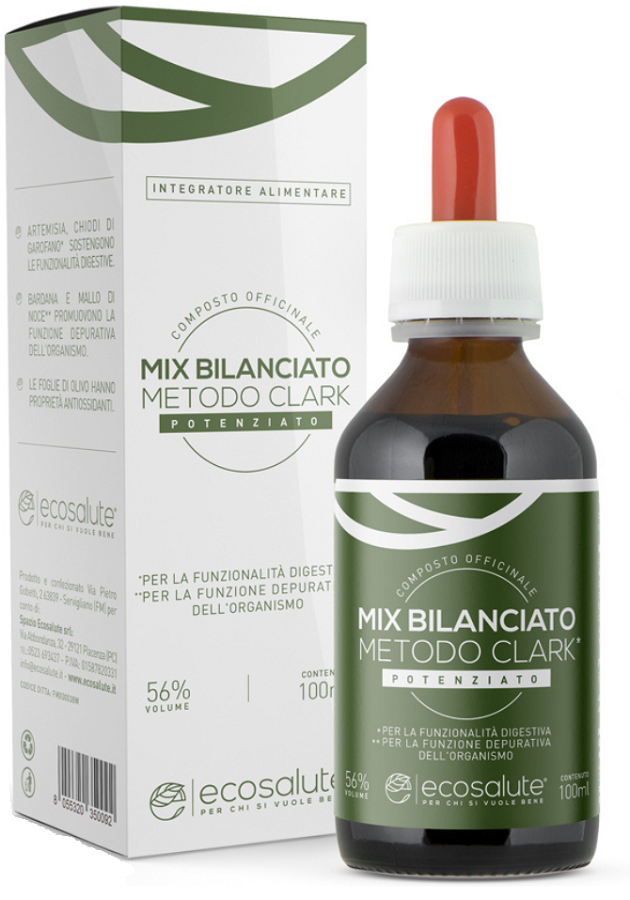 MIX BILANCIATO CLARK COMPOSTO OFFICINALE 100 ML - Gruppofarmastore.it