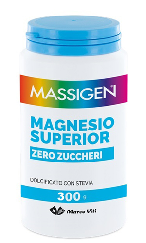 MASSIGEN MAGNESIO SUPERIOR ZERO ZUCCHERI 300 G - Gruppofarmastore.it