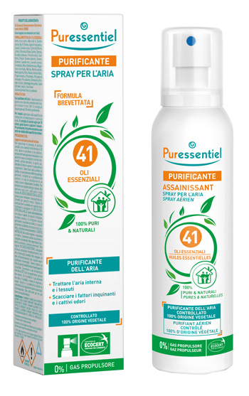 PURESSENTIEL PURIFICANTE SPRAY 41 OLI ESSENZIALI 200 ML - Gruppofarmastore.it