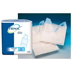 BAVAGLI MONOUSO TENA BIB MISURA SMALL/MEDIA 150 PEZZI - Gruppofarmastore.it