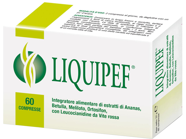 LIQUIPEF 60 COMPRESSE - Gruppofarmastore.it