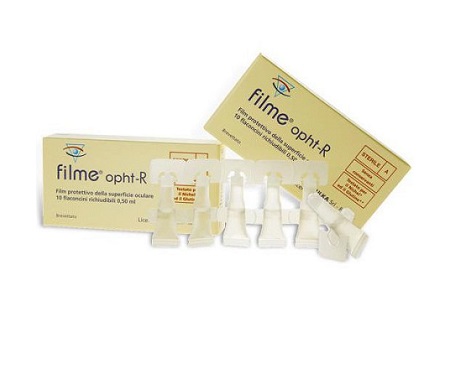 FILME OPHT-R LIQUIDO OFTALMICO PROTETTIVO 10 FLACONCINI 0,5 ML - Gruppofarmastore.it