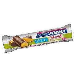PESOFORMA SNACK CIOCCOLATO FONDENTE & ARANCIA 31 G - Gruppofarmastore.it