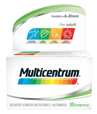MULTICENTRUM ADULTI EFFERVESCENTE 30 COMPRESSE - Gruppofarmastore.it