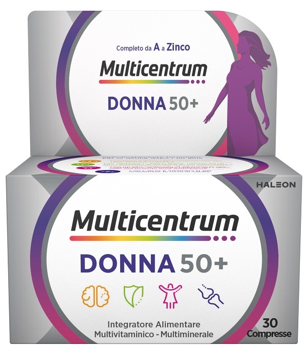 MULTICENTRUM DONNA 50+ 30 COMPRESSE - Gruppofarmastore.it