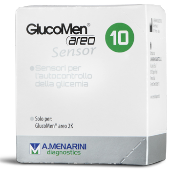 STRISCE GLUCOMEN AREO SENSOR PER ANALISI DEL GLUCOSIO 10 PEZZI - Gruppofarmastore.it