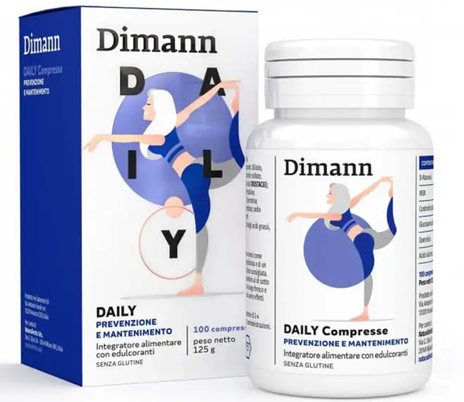 DIMANN DAILY 100 COMPRESSE - Gruppofarmastore.it