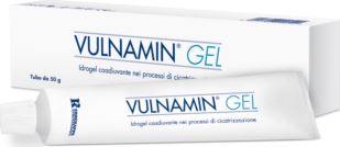 VULNAMIN MEDICAZIONE INTERATTIVA IN GEL A BASE DI AMINOACIDICOSTITUTIVI DEL COLLAGENE E SODIO JALURONATO TUBO 50 G - Gruppofarmastore.it