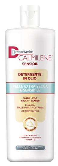 DERMOVITAMINA CALMILENE SENSIOIL DETERGENTE IN OLIO SENZA SAPONE PER PELLE EXTRA SECCA E SENSIBILE 500 ML - Gruppofarmastore.it