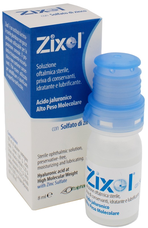 SOLUZIONE OFTALMICA ZIXOL PLURIDOSE 8 ML - Gruppofarmastore.it