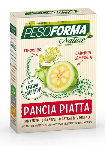 PESOFORMA NATURE PANCIA PIATTA 30 COMPRESSE - Gruppofarmastore.it
