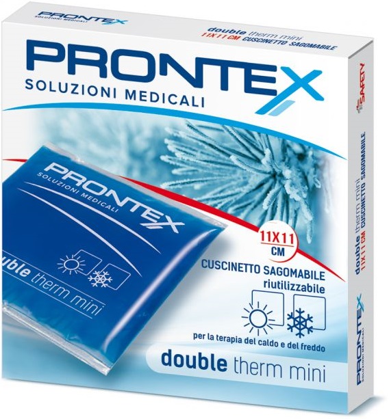 PRONTEX CUSCINETTO IN GEL RIUTILIZZABILE DOUBLE THERM 11X11CM - Gruppofarmastore.it