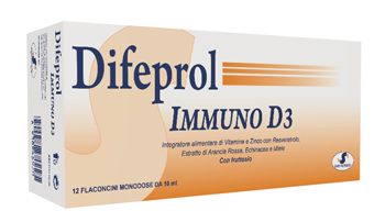DIFEPROL IMMUNO D3 12 FLACONCINI DA 10 ML - Gruppofarmastore.it