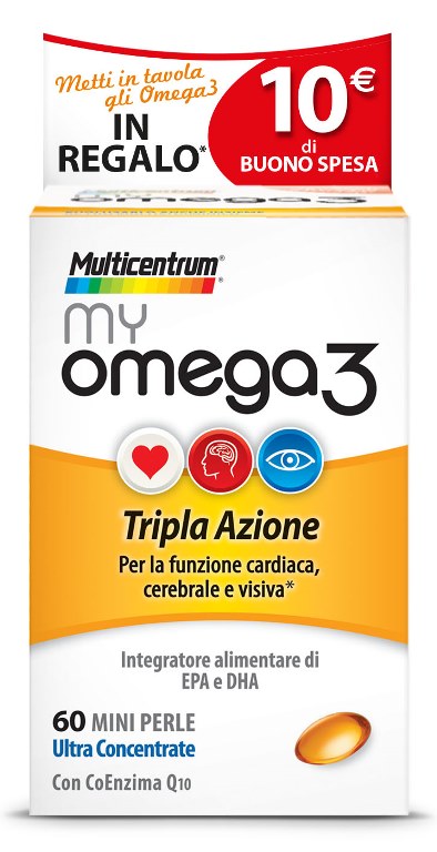 MULTICENTRUM MY OMEGA3 60 MINI PERLE PROMO - Gruppofarmastore.it