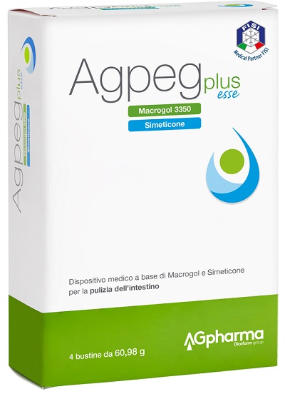 AGPEG PLUS ESSE 4 BUSTE OROSOLUBILI DA 60,98 G - Gruppofarmastore.it