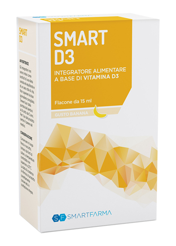 SMART D3 GOCCE 15 ML GUSTO BANANA - Gruppofarmastore.it