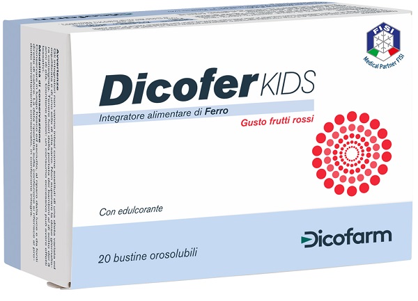 DICOFER KIDS 20 BUSTINE OROSOLUBILI - Gruppofarmastore.it