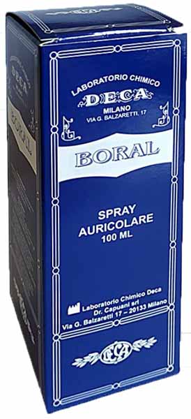 BORAL SPRAY AURICOLARE 100 ML - Gruppofarmastore.it