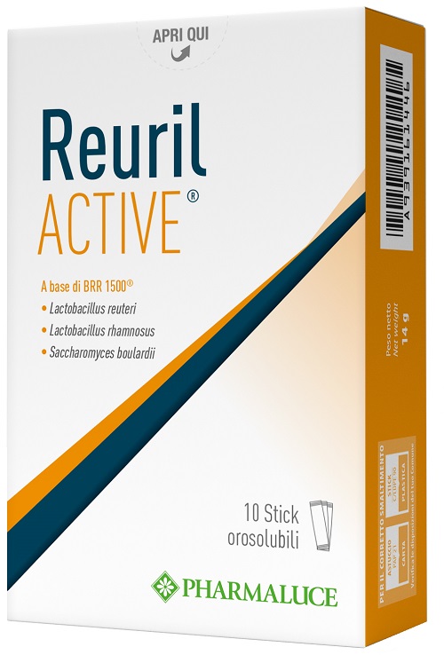 REURIL ACTIVE 10 STICK - Gruppofarmastore.it