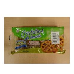 HAPPY FARM CROSTATA ALLA NOCCIOLA SENZA GLUTINE 180 G - Gruppofarmastore.it
