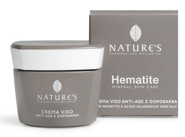 NATURES HEMATITE CREMA VISO ANTIAGE DOPOBARBA - Gruppofarmastore.it