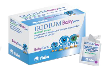 GARZA OCULARE MEDICATA IRIDIUM BABY 28 PEZZI - Gruppofarmastore.it