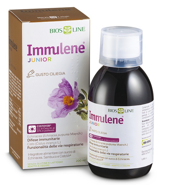 BIOSLINE IMMULENE JUNIOR 200 ML - Gruppofarmastore.it