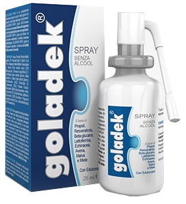GOLADEK SPRAY NO ALCOOL 25 ML - Gruppofarmastore.it