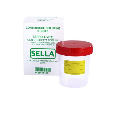 CONTENITORE PER URINA URIN TEST VACUUM STERILE 150ML - Gruppofarmastore.it