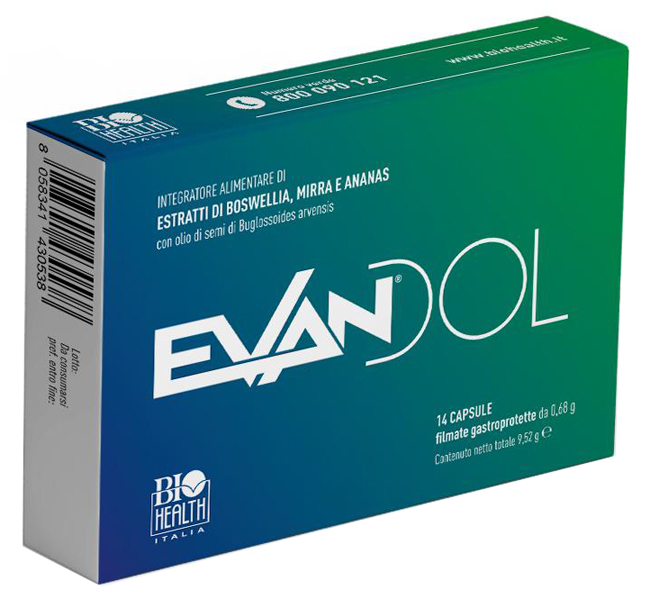 EVANDOL 14 CAPSULE - Gruppofarmastore.it