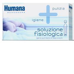 HUMANA SOLUZIONE FISIOLOGICA MONODOSE, 20 FLACONCINI DA 5ML - Gruppofarmastore.it