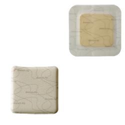 MEDICAZIONE BIATAIN IN SCHIUMA DI POLIURETANO A RILASCIO DI ARGENTO CON BORDO ADESIVO 12,5X12,5 CM 5 PEZZI - Gruppofarmastore.it