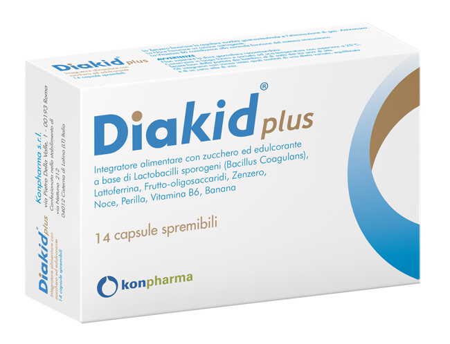 DIAKID PLUS 14 CAPSULE SPREMIBILI - Gruppofarmastore.it