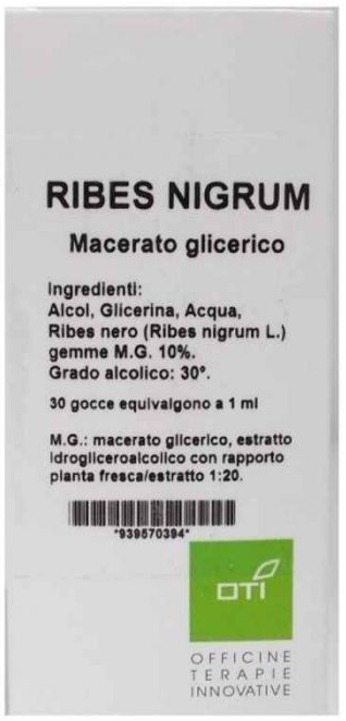 RIBES NIGRUM MACERATO GLICERICO 10% GOCCE 100ML - Gruppofarmastore.it