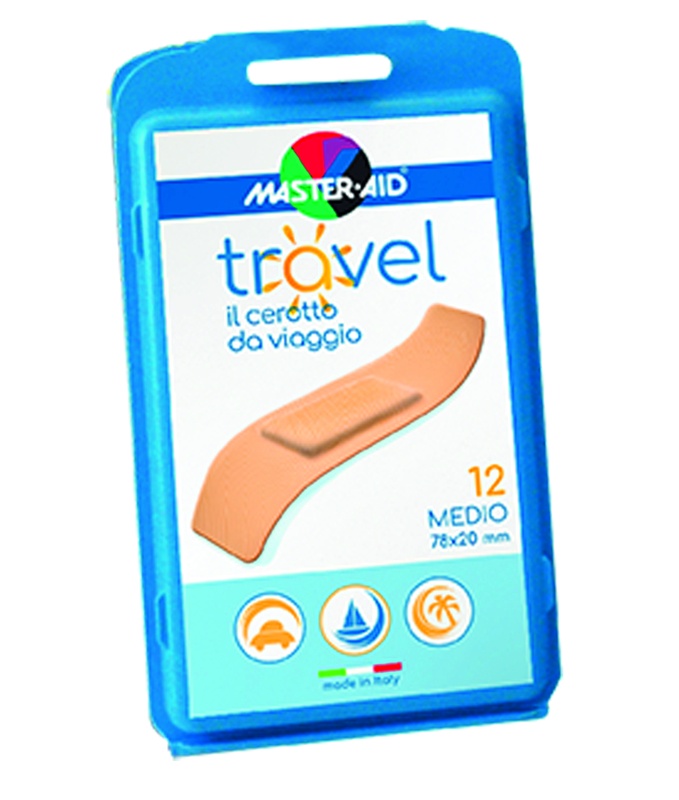 CEROTTO TRAVEL MASTER-AID MEDIO 12 PEZZI - Gruppofarmastore.it