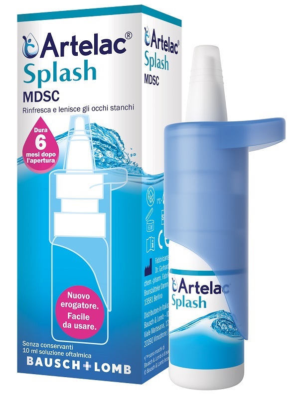 ARTELAC SPLASH MULTIDOSE GOCCE OCULARI FLACONE 10 ML - Gruppofarmastore.it