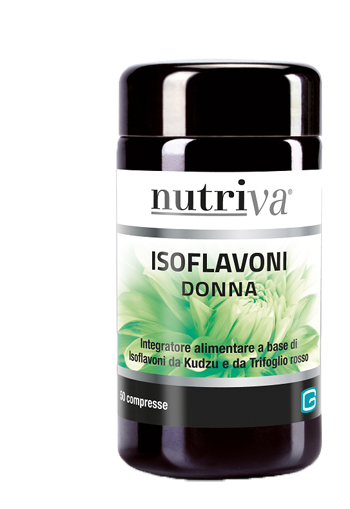 NUTRIVA ISOFLAVONI DONNA 50 COMPRESSE - Gruppofarmastore.it