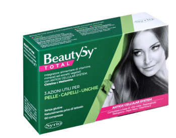 BEAUTY SY TOT VITAMINE MINERALI ESTRATTO VEGETALE 60 COMPRESSE - Gruppofarmastore.it