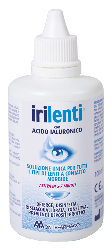 SOLUZIONE UNICA PER LENTI A CONTATTO IRILENTI 100ML - Gruppofarmastore.it