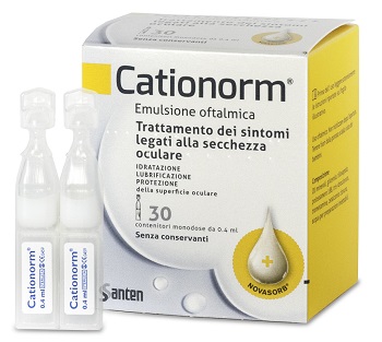 CATIONORM GOCCE 30 FIALE MONODOSE DA 0,4 ML - Gruppofarmastore.it