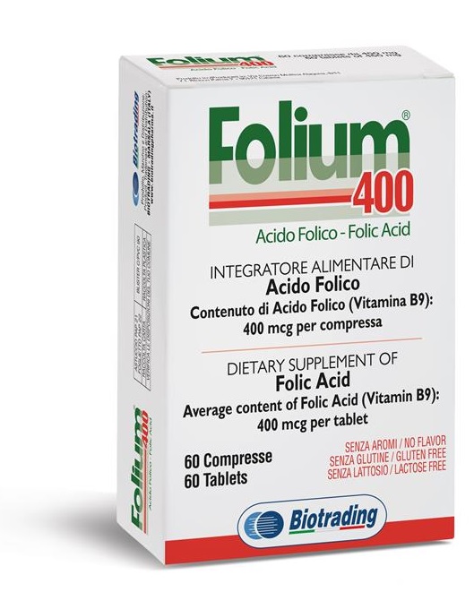 FOLIUM 400 60 COMPRESSE - Gruppofarmastore.it
