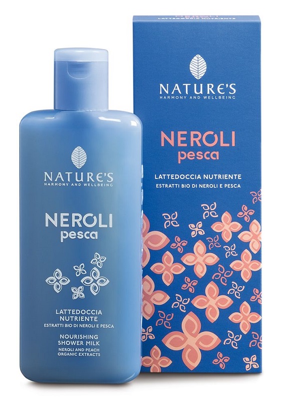 NATURE'S NEROLI E PESCA LATTE DOCCIA NUTRIENTE 200 ML - Gruppofarmastore.it