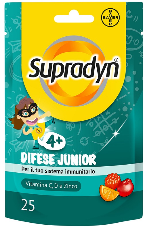 SUPRADYN DIFESE JUNIOR 25 CARAMELLE GOMMOSE - Gruppofarmastore.it