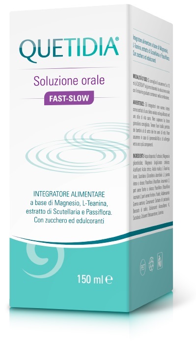 QUETIDIA SOLUZIONE ORALE FAST SLOW 150 ML - Gruppofarmastore.it