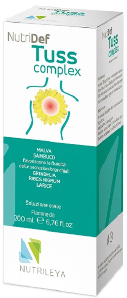 NUTRIDEF TUSS COMPLEX 200 ML - Gruppofarmastore.it