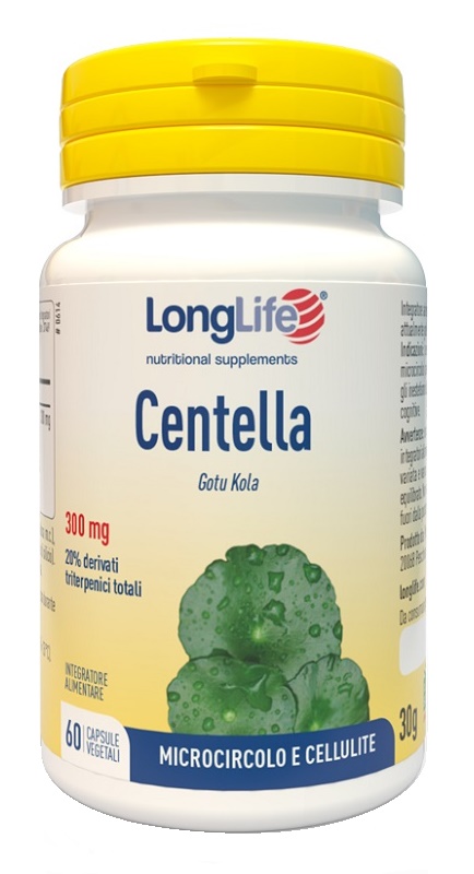 LONGLIFE CENTELLA 20% 60 CAPSULE - Gruppofarmastore.it