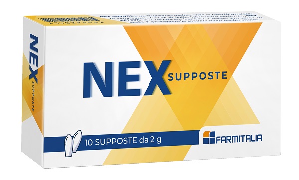NEX SUPPOSTE 10 PEZZI DA 2 G - Gruppofarmastore.it